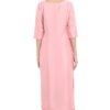 women's Pink color Straight Digital Print Kurta Palazzo set - Image 3