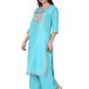 Straight Polysilk Kurta - Image 4