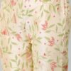 Cream Colour Solid Straight Polysilk Kurta With Pant / Salwar Suit Set - Image 5