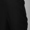 Black Color Foil Print Straight Kurta And Pant Set - Image 6