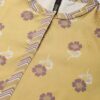 Yellow Color Screen Print Straight Kurta - Image 4