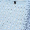 Sky Blue Color Digital Printed Straight Kurta - Image 4