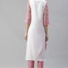 Pink Color Digital Printed Straight Kurta And Pant Set - Image 3