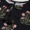 Black Color Digital Printed Straight Kurta,Pant And Dupatta Set - Image 4