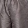 Grey Color Foil Print Straight Kurta Plazzo And Dupatta Set - Image 6