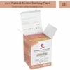 Avni Natural Cotton Sanitary Pads (4R+4L+4XL, Combo Pack of 12) with Paper Disposal Bags