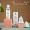 Avni Natural Menstrual Cup Wash - 100ml | Fragrance Free | Plant based | No Chemicals | Maintains Cup Colour | Removes Blood Stains & odour | Skin Safe - Image 2