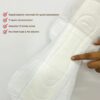 Avni Natural Cotton 240MM Sanitary Pads (R, Pack of 24) with Paper Disposal Bags | Low flow - Image 2