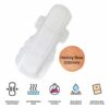 Avni Natural Cotton Sanitary Pads (6L+6XL, Combo Pack of 12) with Paper Disposable Bags | Medium & Heavy flow - Image 4