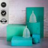 Avni Reusable Menstrual Cup for women - Large with Antimicrobial cloth wipe and pouch |Odor & Rash free | Infection free | Medical Grade Silicone | No added color (1 pc with cloth pouch, 36 ml) - Image 2