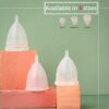 Avni Reusable Menstrual Cup for women - Large with Antimicrobial cloth wipe and pouch |Odor & Rash free | Infection free | Medical Grade Silicone | No added color (1 pc with cloth pouch, 36 ml) - Image 9