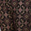 Black Crepe Foil Printed Straight Kurta With Pant Set - Image 6
