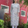 Multicolor Fashionable cotton straight Kurti - Plus Sizes