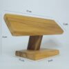 Stylish Handcrafted Solid Wood Watch Holder - Image 2