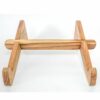 H-Shaped Wooden Laptop Stand