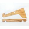 H-Shaped Wooden Laptop Stand - Image 4