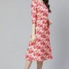 Poly Rayon Multicolor Digital Printed Flared Ethnic Kurta / Ethnic Dress - Image 2