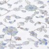 Poly Rayon White Colored Foil Printed Flared Ethnic Kurta / Ethnic Dress - Image 4