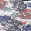 Poly Rayon Multicolor Digital Printed Flared Ethnic Kurta / Ethnic Dress - Image 4
