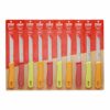 Kitchen Knife Set - Multipurpose Utility Knives for Household - Serrated Knife - Pack of 10