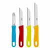 Vegetable Knife and Peeler Set - Multipurpose - Daily Use for Household & Kitchen (4 Piece Set) Pack of 2 - Image 2