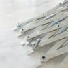 Multiple Wheel Dough Cutter - Kaju Katli/Pastry Sheets/Samosa Patti/Pasta Cutter - with Expandable Divider (6 Wheels) - Image 4