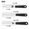 Scissor for Kitchen - Icing Spatula Set - Multipurpose Scissor - Stainless Steel - Cake Decorating Tools - Spatula 3 Pieces Set & Scissor - Image 4