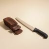 Bread Knife - Serrated Bread Knife - Bread Slicer - Stainless Steel - Shawarma Knife - 340 mm - Image 3