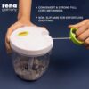 3 in 1 Vegetable Chopper/Slicer/Cutter - Manual/Handy Jumbo Chopper for Kitchen and Household - Image 4