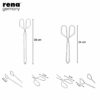 Barbeque Tong - Stainless Steel - Kitchen and Outdoor Utensils - Tong for Cooking / Serving / BBQ - 23.7 cm Pack of 1 - Image 2