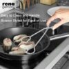 Barbeque Tong - Stainless Steel - Kitchen and Outdoor Utensils - Tong for Cooking / Serving / BBQ - 23.7 cm Pack of 1 - Image 4