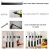 Magnetic Knife Strip Holder - 21.5 inches Wall Mounted Kitchen Tool - Image 3