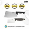 Meat Chopper Butcher Knife - Meat Cleaver & Slicing Knife - Chinese Chopper Knife - 7 & 2.5 Inch - Image 2