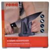 V - Knife Sharpener - Manual Knife Sharpening Tool for Kitchen/Household - Honing/Sharpening Knives - Image 6