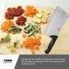 Meat Chopper Butcher Knife - Meat Cleaver & Slicing Knife - Chinese Chopper Knife - 8.5 Inch - Image 6