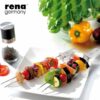 Barbeque Skewers - Stainless Steel Meat Fork - Tandoori Stick - Skewers for Tandoor / BBQ / Grill - 4 Piece - Image 5