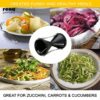 Vegetable Spiralizer - Zucchini Noodles/Zoodles Maker - Stainless Steel Vegetable Spaghetti Maker - Image 3
