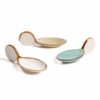 Amalfi - Fish Shape - Dining Table Platter - Porcelain Serving Tray - Multi-Purpose Multi Color 3 Piece Set - Image 3