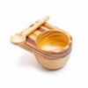 Wooden Bowl Set - Multipurpose Bowl - Serving Dips / Sauces / Chutneys - Wooden Bowl and Spoon Set - Image 3