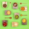 Wooden Bowl Set - Multipurpose Bowl - Serving Dips / Sauces / Chutneys - Wooden Bowl and Spoon Set - Image 6