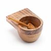 Multipurpose Bowl - Wooden Bowl Set - Serving Dips / Sauces / Chutneys - Wooden Bowl and Spoon Set - Image 3