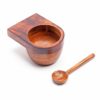 Multipurpose Bowl - Wooden Bowl and Spoon Set - Serving Dips / Sauces / Chutneys - Wooden Bowl Set - Image 5