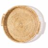 Cane Tray - Serving Tray and Platter - Center Table Tray - Cane Dagra - Decorative Tray