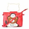 Red Bear Leatherette Women's Sling Bag