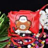 Red Bear Leatherette Women's Sling Bag - Image 6