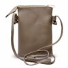 Simple Beige Sling Bag cum Mobile Pouch (2 in 1) - Image 4