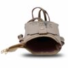 Simple Beige Sling Bag cum Mobile Pouch (2 in 1) - Image 5