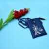 Simple Blue Sling Bag cum Mobile Pouch (2 in 1) - Image 6