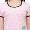 Short Nighty For Women - Printed Night Dress - Cotton Nightwear Gown - Image 3