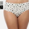 Hipster Panties for Women - Inner Elastic - Cotton Panties - Pack of 3 (Colors and Prints May Vary)